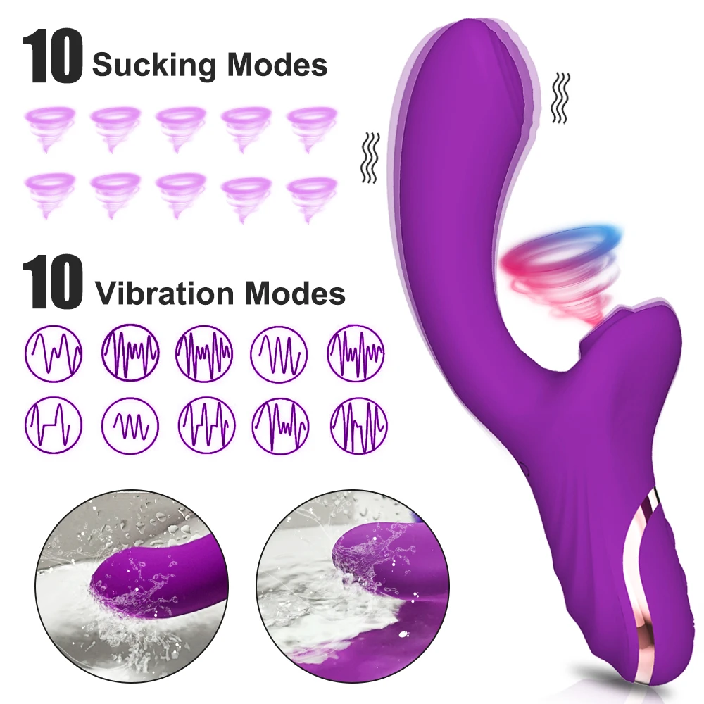 Rechargeable Clitoral Suction & Vibration Stimulator for Women - Image 3